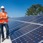 How is the size of a solar panel calculated?
